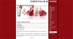 Desktop Screenshot of cocktails-online.at