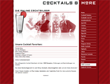 Tablet Screenshot of cocktails-online.at